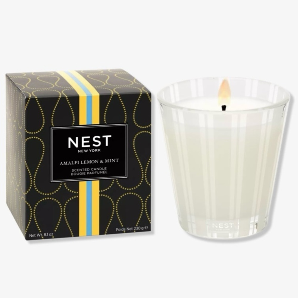 NEST Fragrances Amalfi Lemon & Mint Candle - Picture 2 of 5